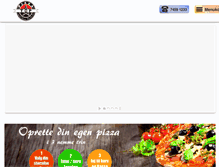 Tablet Screenshot of pizzatop.dk